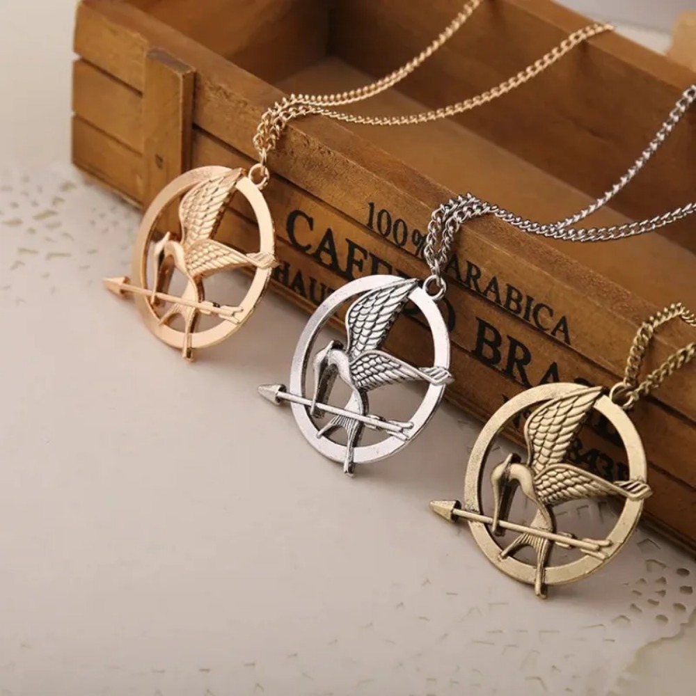 Party Games Simple - Collier d'oiseau Hunger Games pour hommes