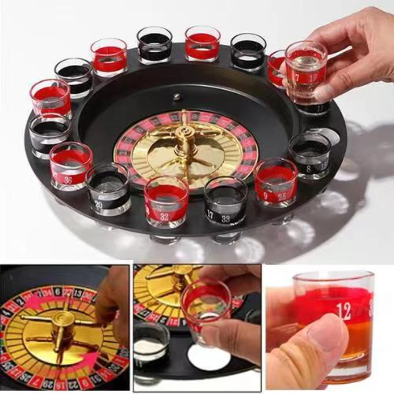 Party Games Adults Drinking - Jeu de boisson russe Turntable Lucky