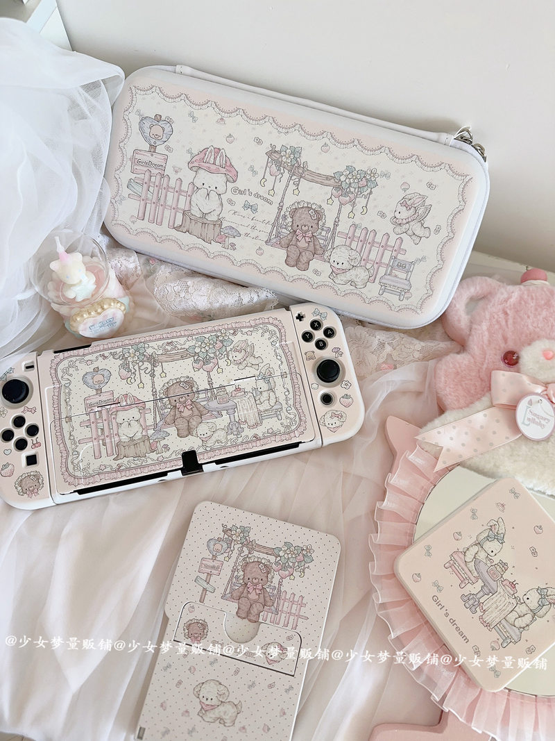 Party Games On Switch - Étui de protection pour Switch Girls