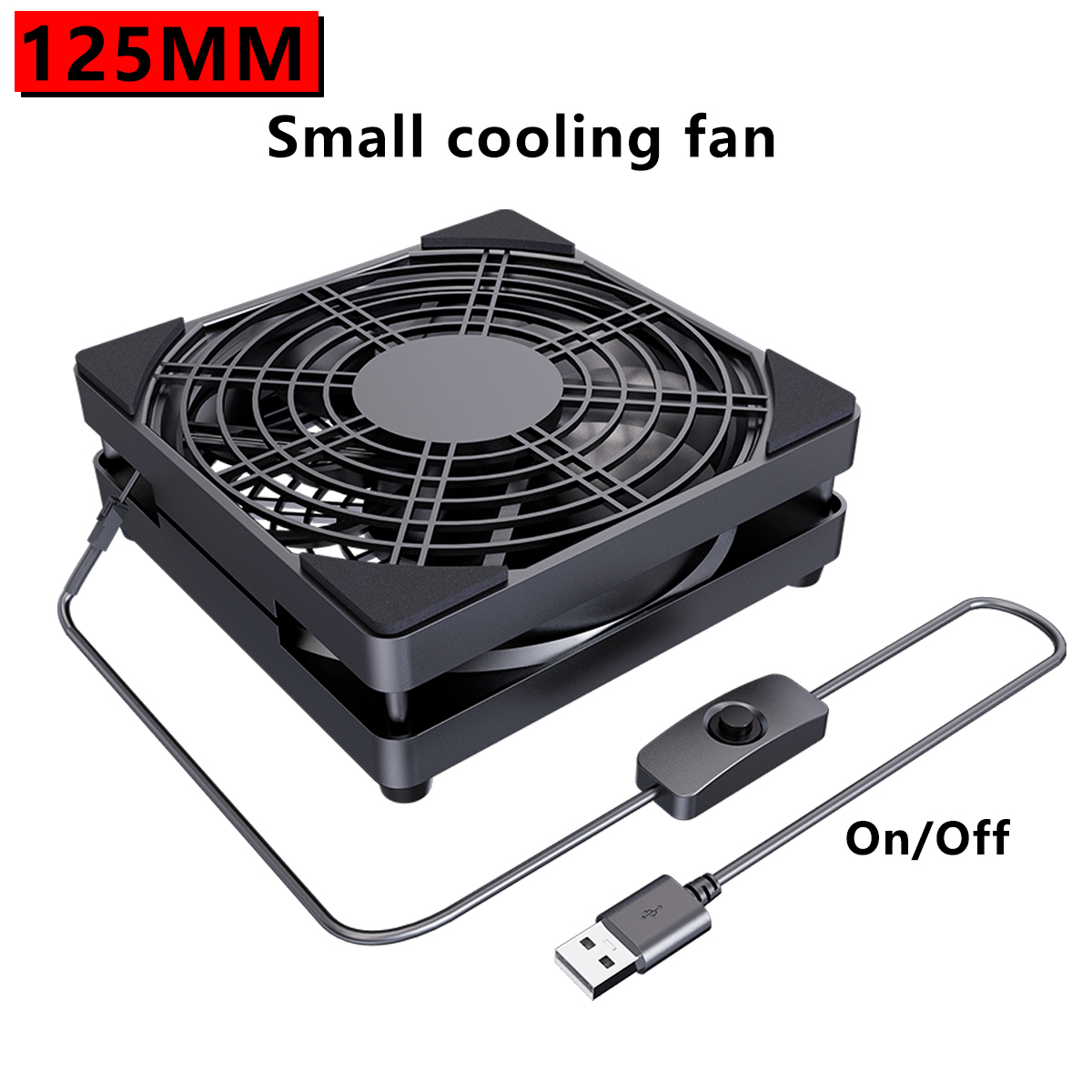 Party Games On Switch - Ventilateur de refroidissement USB 125 mm