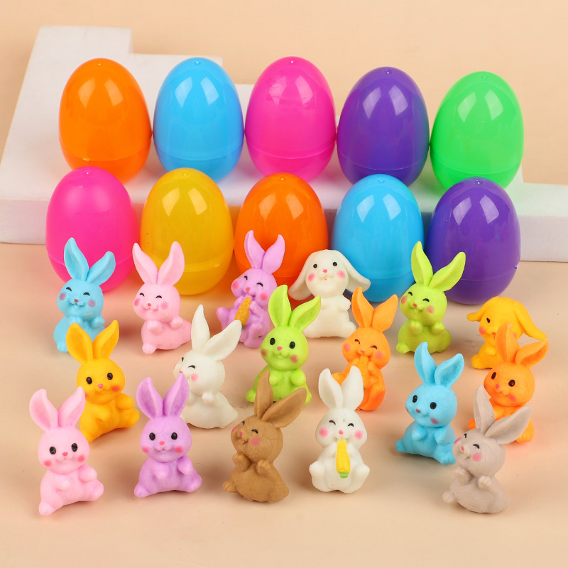 24 œufs de Pâques avec figurin - Party Games Easter For Kids avis et prix