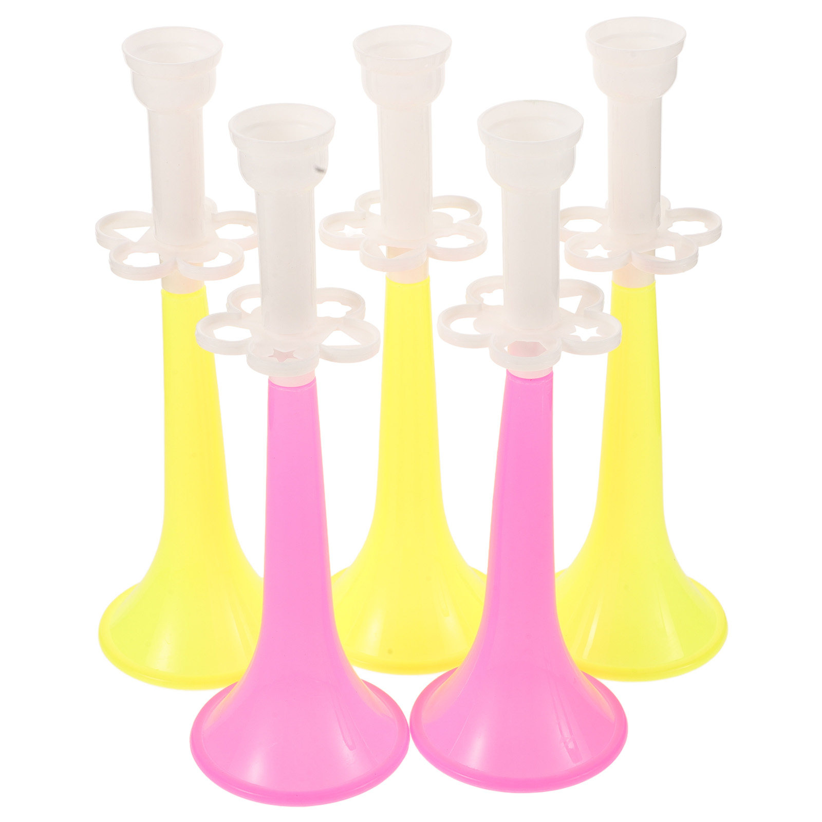 Lot de 5 trompettes en plastiq - Party Games Simple avis et prix