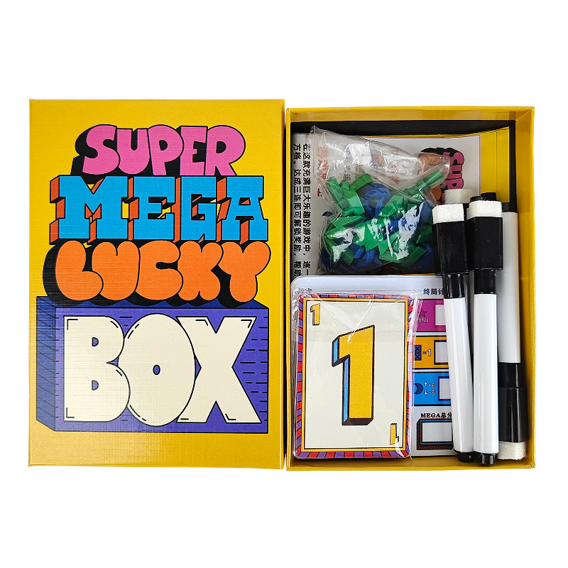 Super Mega Lucky Box, jeu de s - Party Family Games avis et prix
