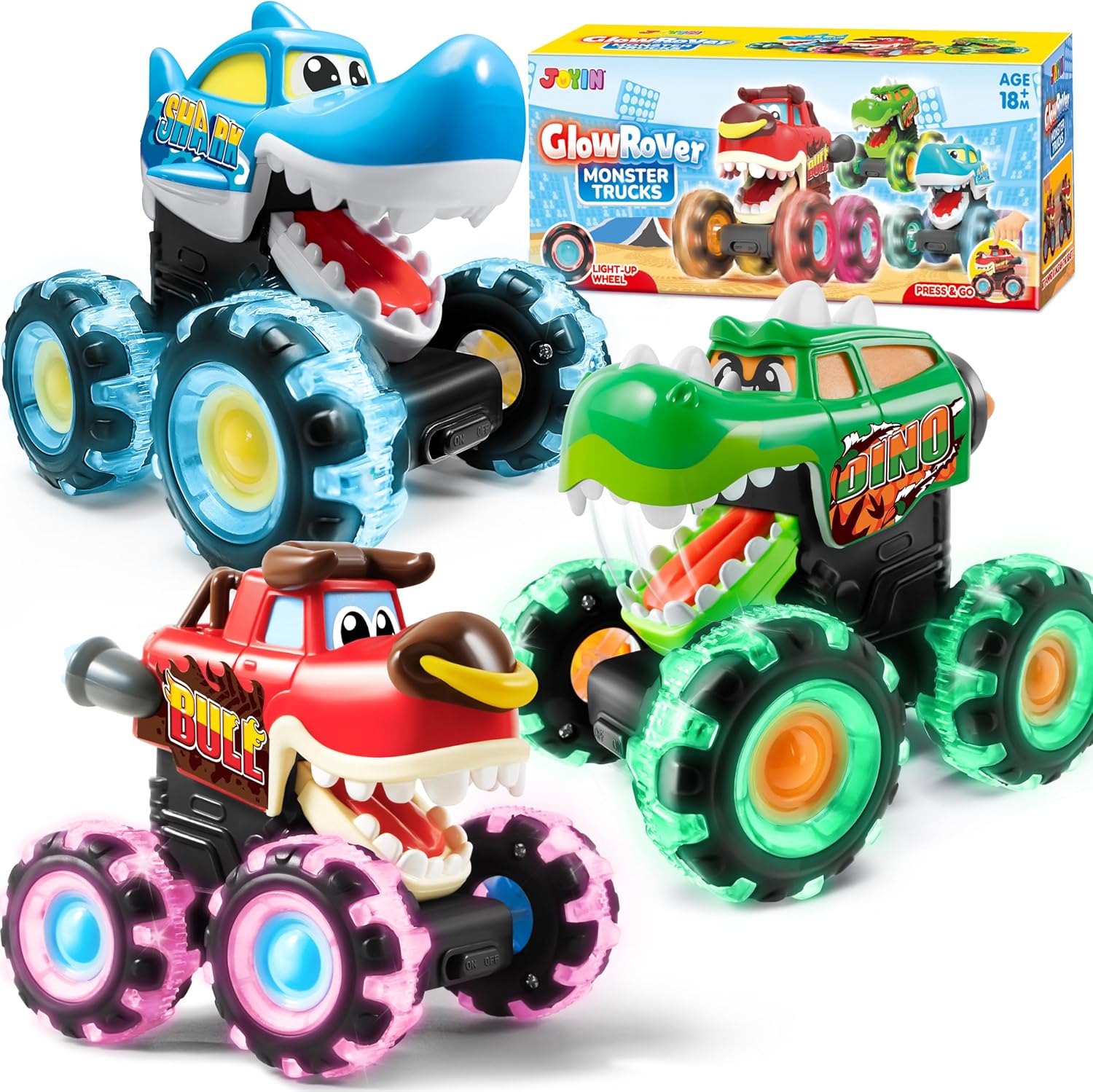 JOYFY Lot de 3 voitures Monste - Party Games Birthday avis et prix