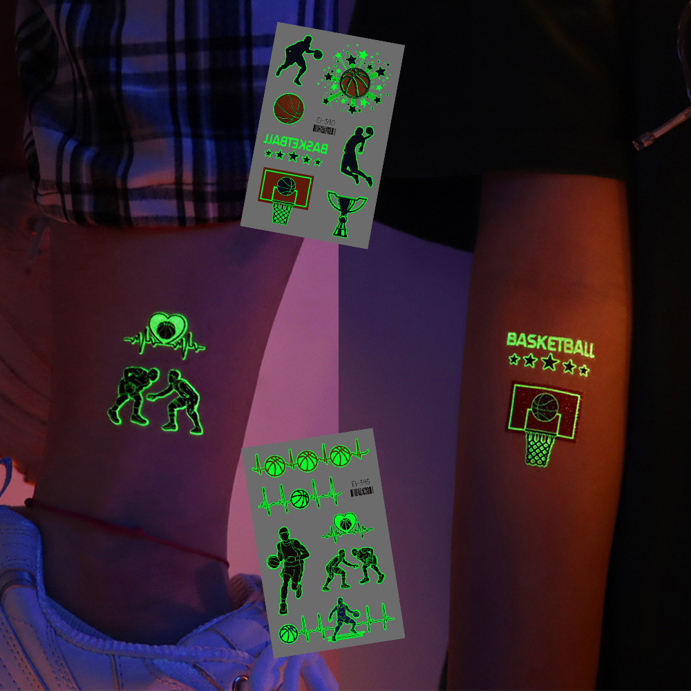 Tatouages temporaires lumineux - Party Games Easter For Kids avis et prix