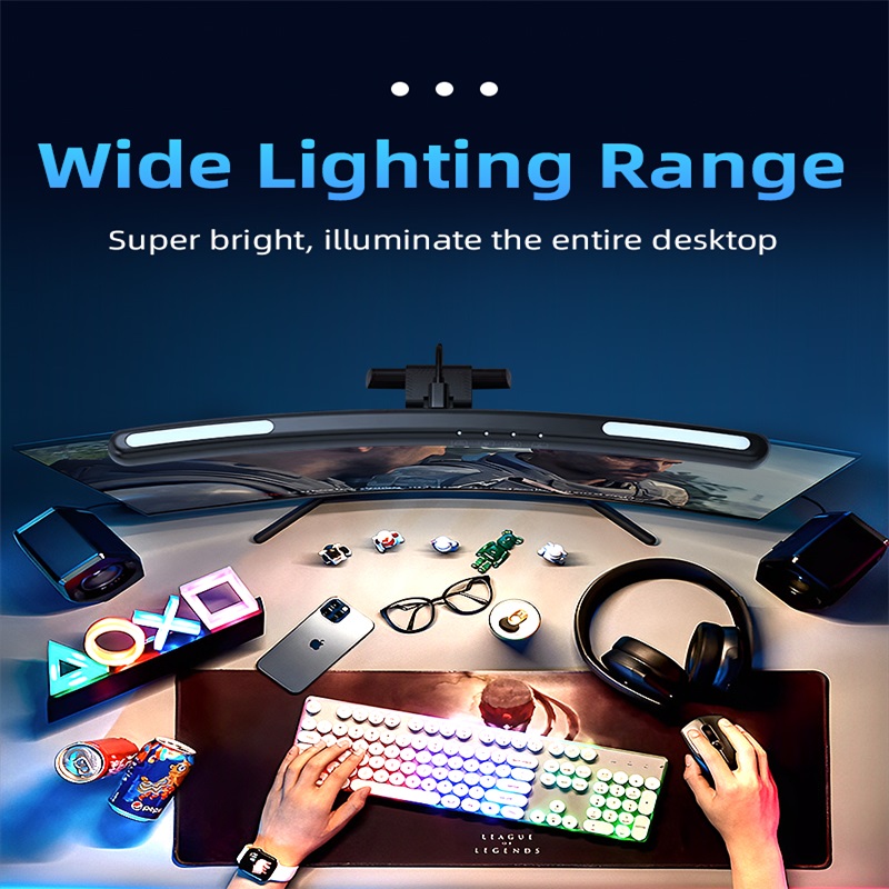Moniteur LED incurvé barre lum - Party Games On Switch avis et prix