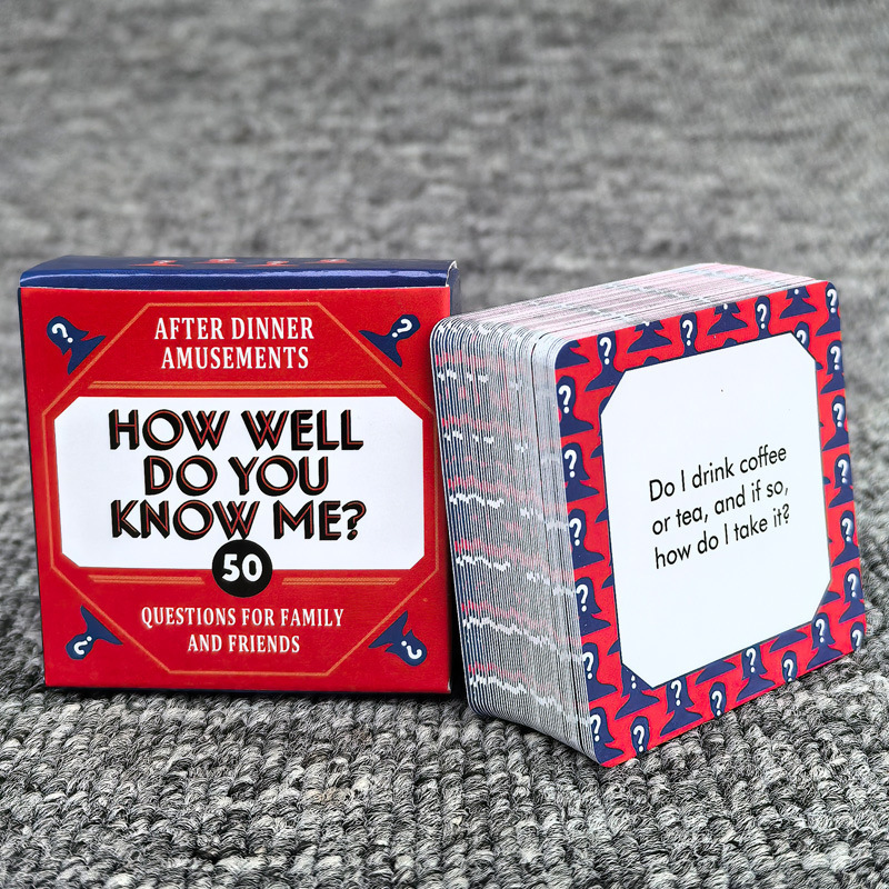 50 pièces cartes d'amusement a - Party Family Games avis et prix