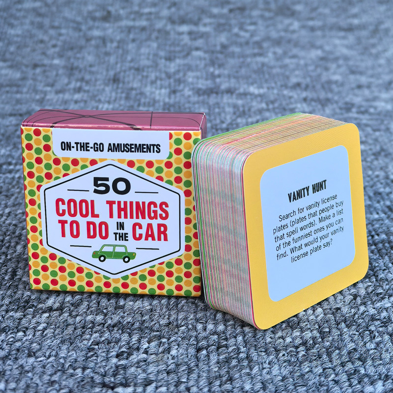 50 pièces cartes d'amusement a - Party Family Games avis et prix