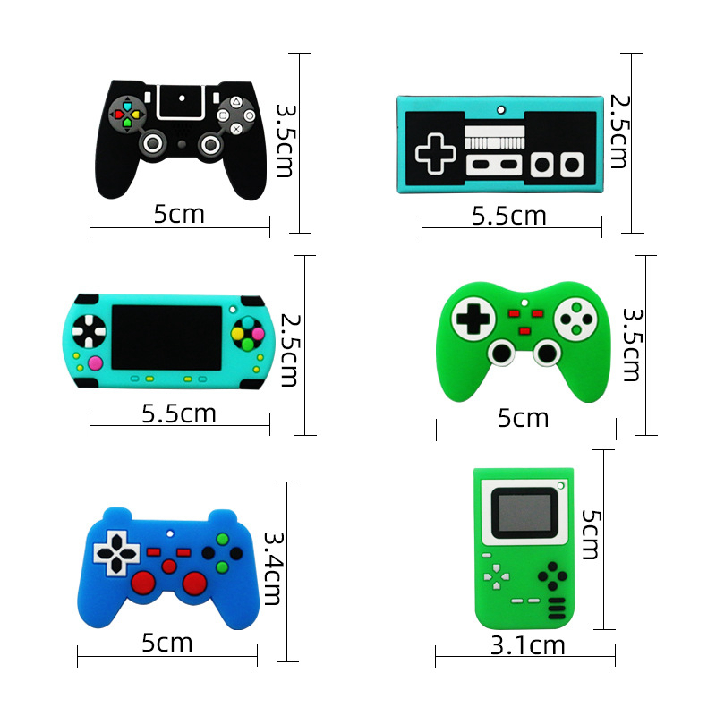Porte-clés en PVC, 6/12 pièces - Party Games On Switch avis et prix